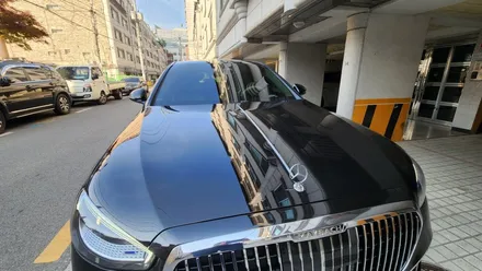 W223 벤츠 S클래스 S350D에서 S580 마이바흐 튜닝 완료! [ 바디킷 / 휠 / 엠블럼 세팅 ] / 서울 송파