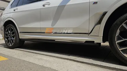BMW X7 사이드스커트 + 전동스텝 세팅 완료! [ 서울 / 부산 전동발판 튜닝샵 ] / 송파, 하남, 강동