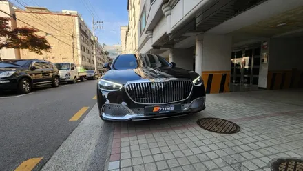 W223 벤츠 S클래스 S350D에서 S580 마이바흐 튜닝 완료! [ 바디킷 / 휠 / 엠블럼 세팅 ] / 서울 송파
