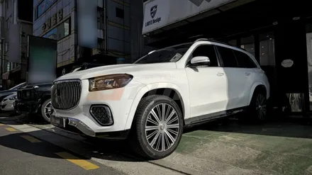 벤츠 GLS 580 → 600 마이바흐 범퍼 ( 신형 페이스리프트 디자인 ) 세팅 완료! [ 서울 / 부산 개조 튜닝샵 ] / 서울 송파