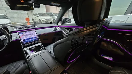 W223 신형 S클래스 마이바흐 시트백 - 엠비언트 연동 [ 서울 / 부산 S450 / S350d / S400d / S580 튜닝샵 ] / 서울 송파