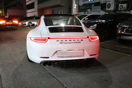 포르쉐 911 카레라 GTS 카본 디퓨저 장착 / 서울 송파