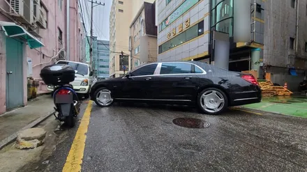 W223 S클래스 마이바흐 휠 W222 모델에 세팅하였습니다. / 서울 송파