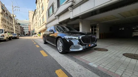 W223 벤츠 S클래스 S350D에서 S580 마이바흐 튜닝 완료! [ 바디킷 / 휠 / 엠블럼 세팅 ] / 서울 송파