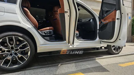 BMW X7 사이드스커트 + 전동스텝 세팅 완료! [ 서울 / 부산 전동발판 튜닝샵 ] / 송파, 하남, 강동