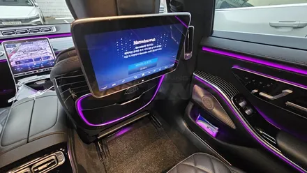 W223 신형 S클래스 마이바흐 시트백 - 엠비언트 연동 [ 서울 / 부산 S450 / S350d / S400d / S580 튜닝샵 ] / 서울 송파