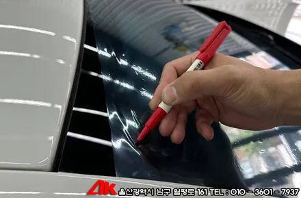 울산자동차틴팅 BMW5시리즈 유쉴드 어비스 시공 / 울산 남구