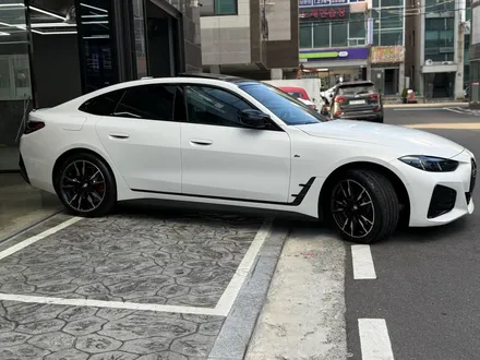 울산 자동차 PPF 틴팅 BMW i4 전체 무광에 스웨거. 컬러 조합 장난 아닙니다. / 울산 남구