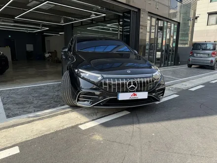 벤츠 세로 그릴, EQS 53AMG 그릴 튜닝 EQS 세단 울산 오토칸에서 단차없이 교체했어요 / 울산 남구
