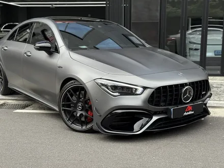 CLA 45s AMG 마운틴 그레이 마그노, 무광이라 울산 PPF 오토칸에서 보호했습니다. / 울산 남구