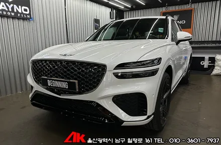 제네시스 GV70 썬팅 및 블랙박스 설치 / 울산 남구