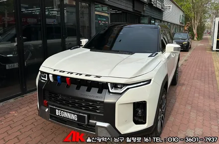 울산루프스킨 랩핑필름이 아닌 블랙PPF 토레스 시공 / 울산 남구