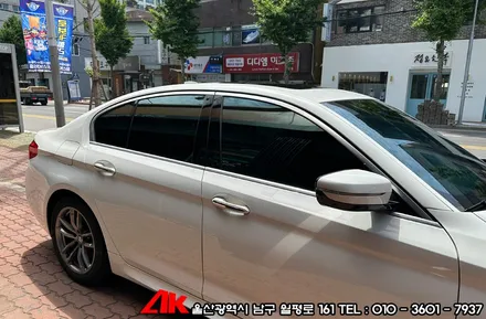 울산자동차틴팅 BMW5시리즈 유쉴드 어비스 시공 / 울산 남구