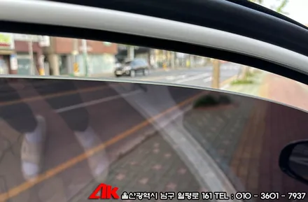 울산틴팅 유쉴드 바이올렛 제네시스G70 시공 / 울산 남구