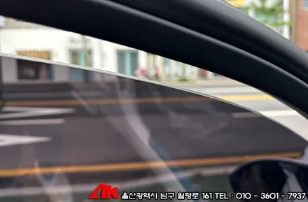 GV70윈도틴팅 유쉴드 바이올렛 틴팅필름 시공 / 울산 남구
