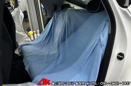제네시스 GV60 유쉴드 썬팅 및 파인뷰 블랙박스 설치 / 울산 남구