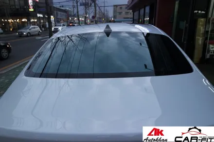 울산썬팅 G70 화이트 크로마9 패키지 작업 후기 / 울산 남구