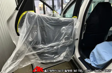 제네시스 GV60 유쉴드 썬팅 및 파인뷰 블랙박스 설치 / 울산 남구