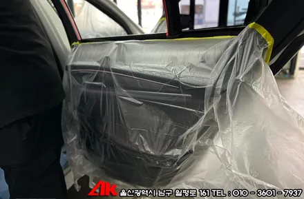 울산자동차틴팅 BMW5시리즈 유쉴드 어비스 시공 / 울산 남구