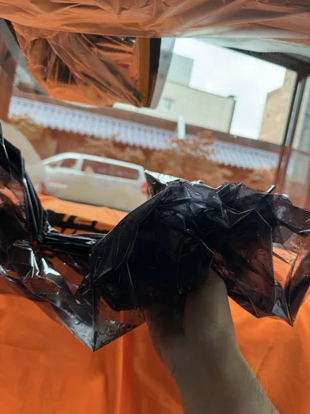 울산 썬팅 재시공 보라색에 뜨겁고 난리 부르스 땐스 / 울산 남구