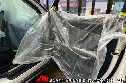 제네시스 GV60 유쉴드 썬팅 및 파인뷰 블랙박스 설치 / 울산 남구