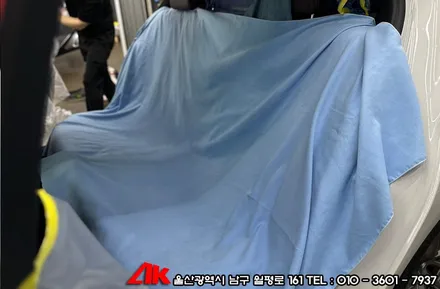 울산자동차틴팅 BMW5시리즈 유쉴드 어비스 시공 / 울산 남구