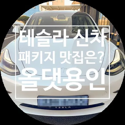 테슬라 모델3 썬팅과 풀방음 잘하는 올댓용인 / 용인 공세동