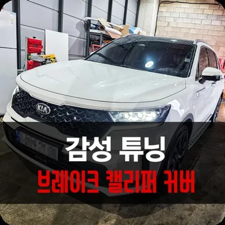 감성 튜닝 알루미늄 브레이크 캘리퍼 커버로 시작하세요. / 용인 공세동