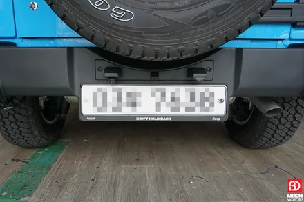 3색 Jeep 랭글러 튜닝 - 어라운드뷰 옴니뷰 후방센서 / 용인 공세동