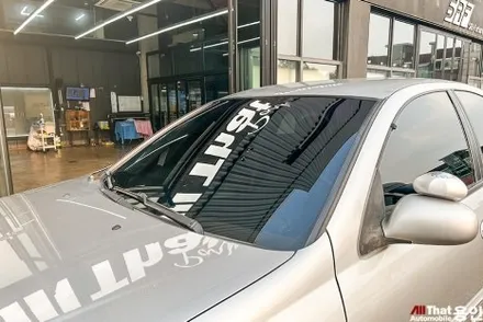루마 버텍스 렉스턴 틴팅 분당 SM3 재시공 썬팅 / 용인 공세동