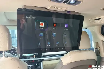 카니발 천장 모니터는 이제 22인치가 대세! XM2200 EV10 언박싱 / 용인 공세동