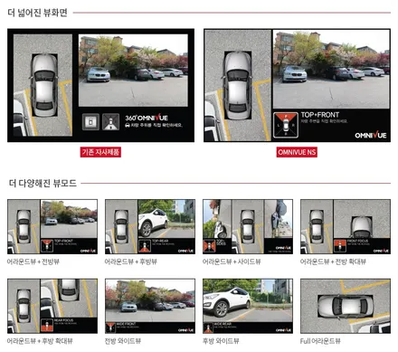 아우디 A4 옴니뷰NS + 아이나비 V900 블박 시공 / 용인 공세동
