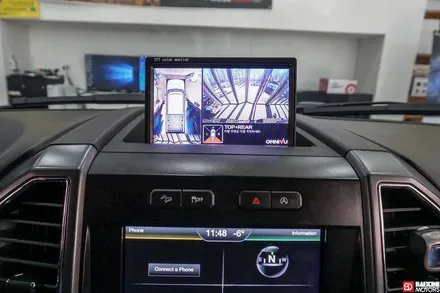 2018 포드 F150 옴니뷰NS 장착시공 by 이천 백두모터스 / 용인 공세동