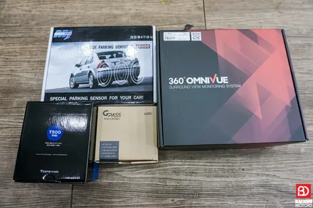 3색 Jeep 랭글러 튜닝 - 어라운드뷰 옴니뷰 후방센서 / 용인 공세동