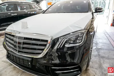 벤츠 S350 신차검수 및 3M썬팅 CM CS 시공기 / 용인 공세동