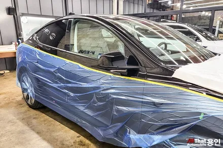 용인 모델Y 추천 썬팅 브이쿨 VK, X 블랙 반사 윈도 틴팅 / 용인 공세동