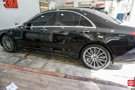 벤츠 S350 신차검수 및 3M썬팅 CM CS 시공기 / 용인 공세동
