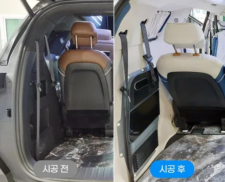 카니발 빌트인 냉장고, 차박의 퀄리티가 달라짐 / 홍성군 홍성읍