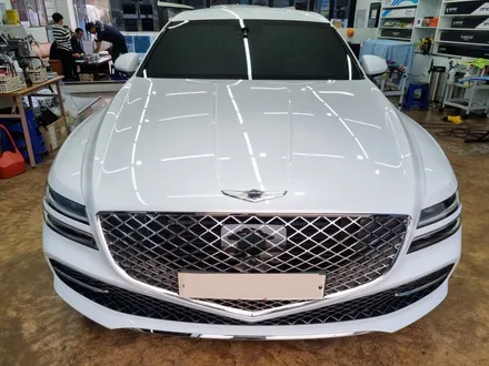 홍성 G80 레인보우 V90 썬팅 누가봐도 멋진 차! / 홍성군 홍성읍