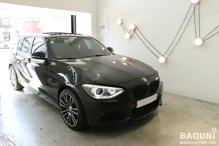 BMW F20 118D차량 JD1 플러스 통풍시트,요추지지대 작업기