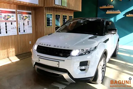 레인지로버 이보크 뒷자리 디지털 열선시트