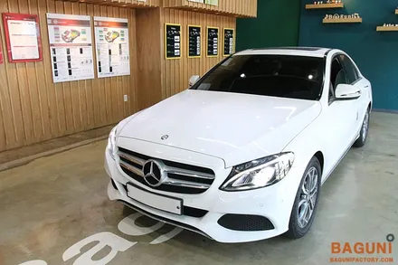 벤츠 C220D 뒷자리 디지털 오토리셋 열선시트