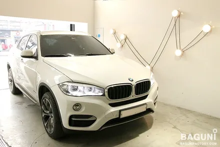 2018 BMW X6 30D 바구니팩토리제작 통풍시트,워크인스위치 시공