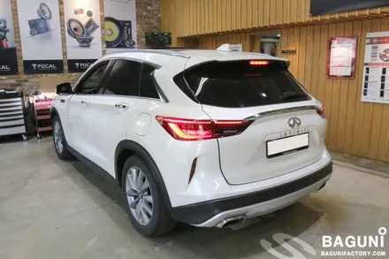 2019 인피니티 QX50 뒷자리 디지털 열선시트 시공