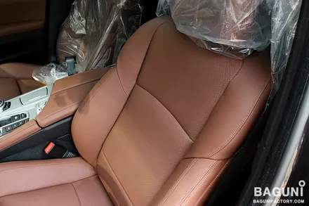 BMW F10 530D 차량 통풍시트와 전동 요추지지대.