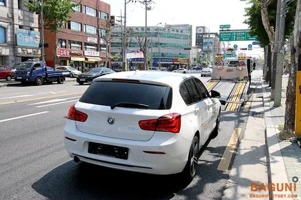 BMW F20 118D차량 통풍시트, 워크인스위치 패키지 시공