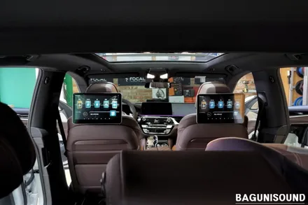 BMW 6GT 리어모니터 장착했습니다.