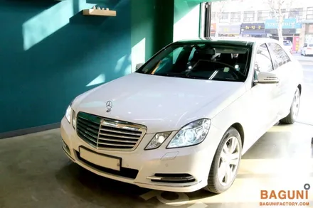 벤츠 W212 E300 차량 뒷자리를 따뜻하게~