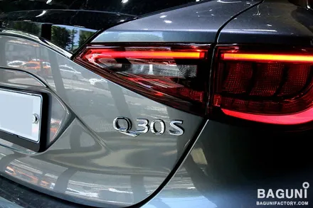 인피니티 Q30S 뒷자리 디지털 열선시트