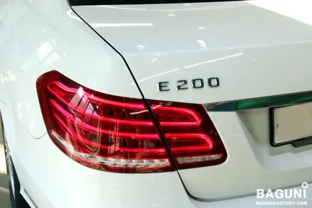 겨울 필수 시공 벤츠 W212 E200차량 뒷자리 디지털 열선시트